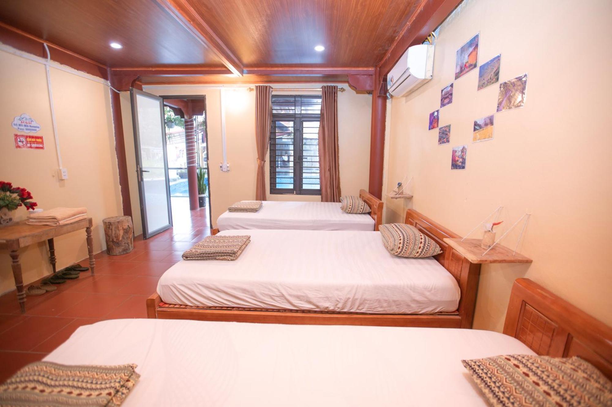 Milk Milk Homestay Yen Minh Habitación foto
